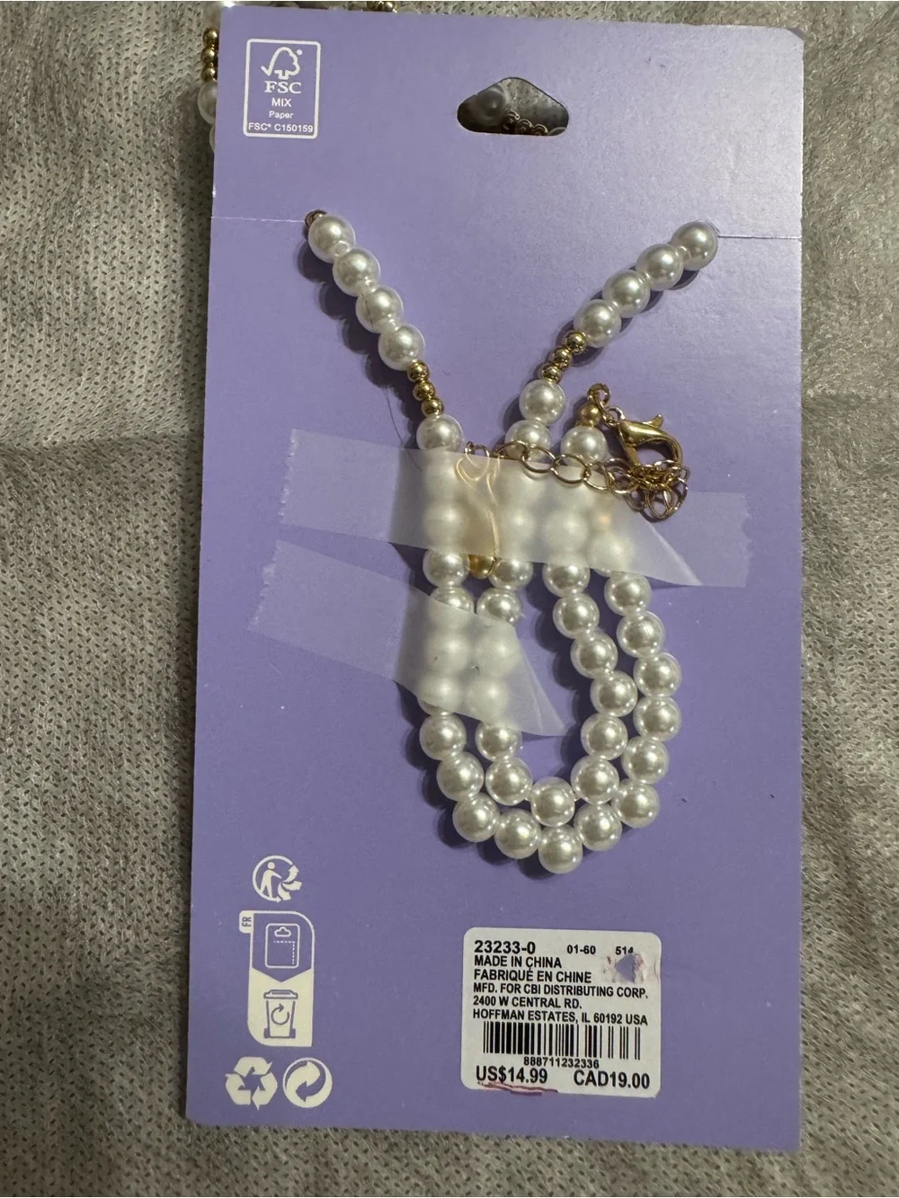 Claires claire necklace